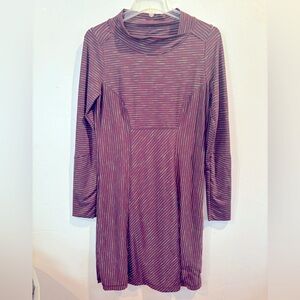 PRANA Sz Small Multicolor Striped DRESS